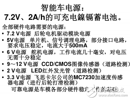 飛思卡爾智能車電源設計