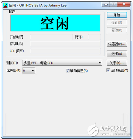 cpu性能測試工具（ORTHOS）中文破解版免費下載