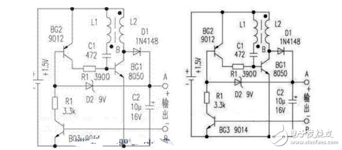 簡單高效1.5v升壓電路