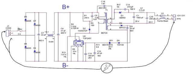 關于開關電源之雷擊浪涌的圖文詳解