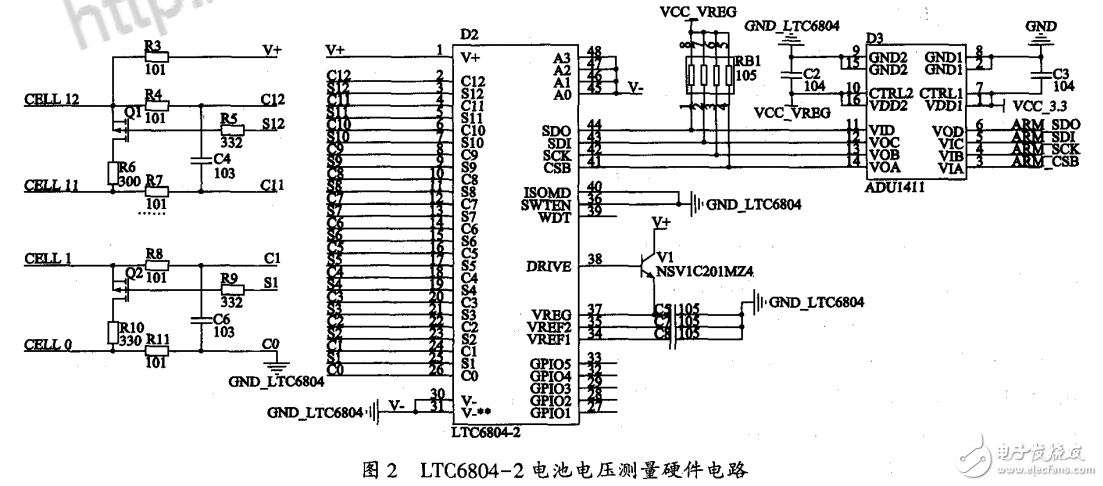 基于LTC6804-2的鋰電池SOC應用研究