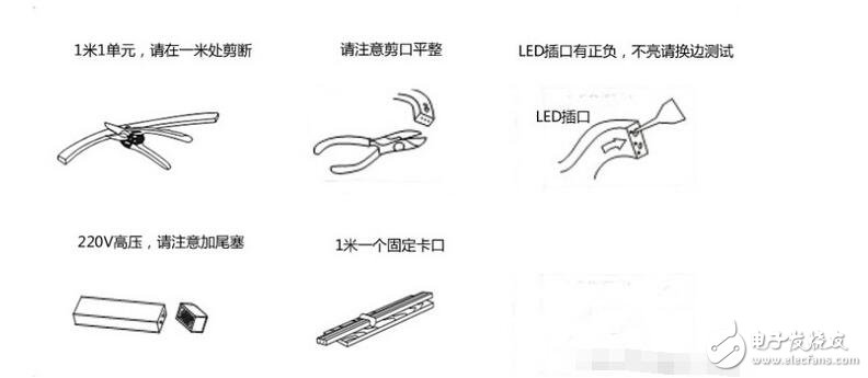 led燈帶怎么安裝_led燈帶安裝圖解_led燈帶效果圖