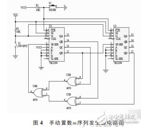 基于74LS194的m序列發生器設計