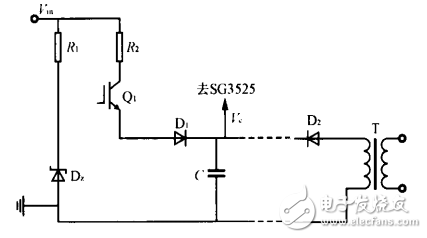 基于SG3525控制的雙管正激變換器