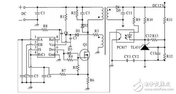 dcdc隔離電源電路圖大全（全橋變換/推挽式/開關穩壓電源電路圖詳解）