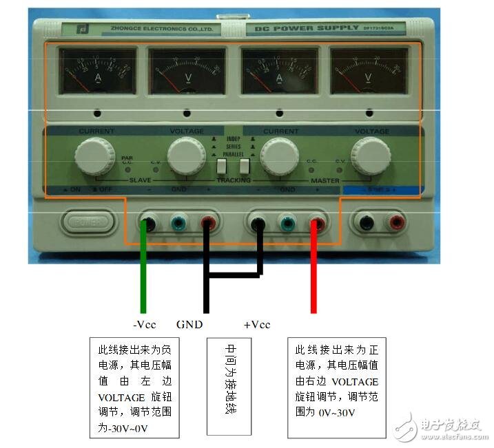 直流穩壓電源怎么用_直流穩壓電源使用圖解