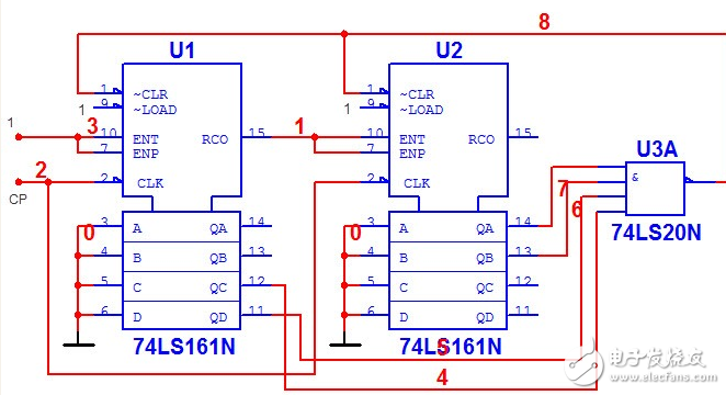 74ls161中文資料_74ls161計數器功能及其應用