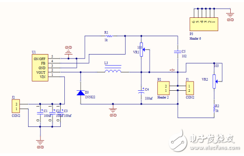 基于LM2596的儀表輔助電源設計