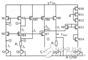 帶隙基準電路_cmos無運放帶隙基準源