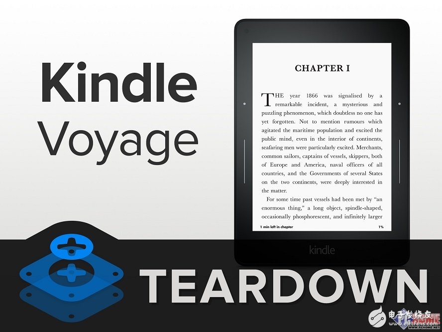 iFixit拆解獲高分Kindle Voyage易修復