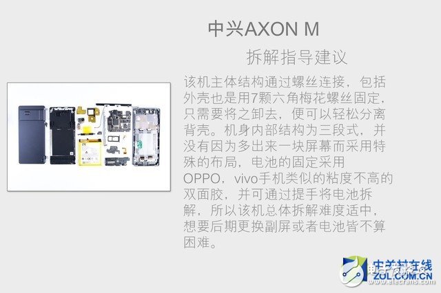 可翻折但不脆弱 中興AXON M拆解首發