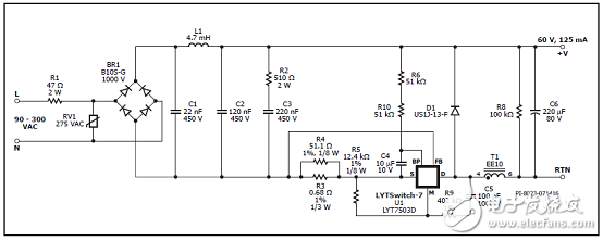 [原創] PowerIntLYT7503D10W調光LED驅動器參考設計DER586