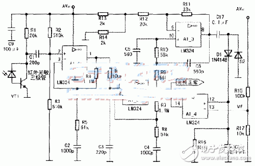 入侵報警控制電路設計講解