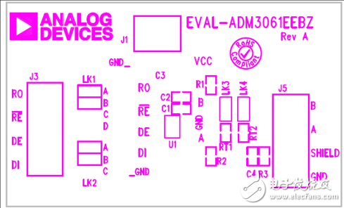 ADI ADM3065EIEC靜電放電(ESD)保護RS-485收發器解決方案