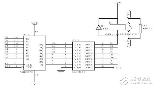 一款基于ATmega128的16路遙控單元設計