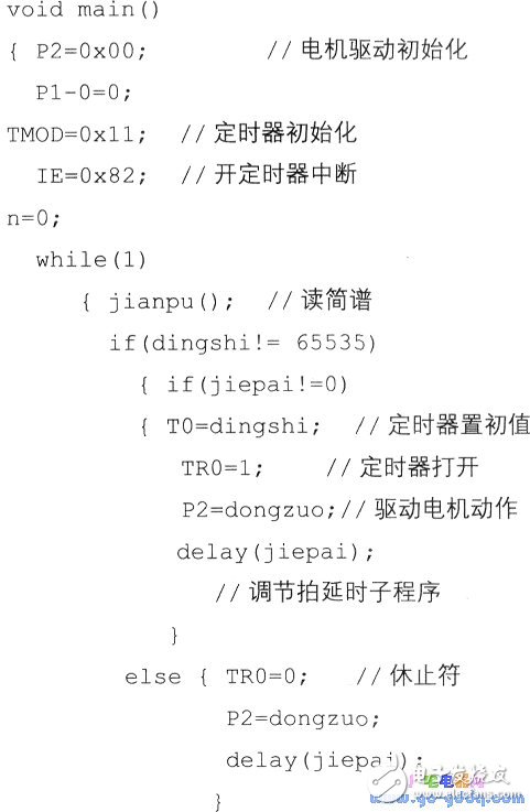 關于跳舞機器人的C語言程序設計編寫