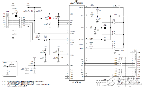 LC717A30UJ主要特性_靜電電容和傳感器的高性能