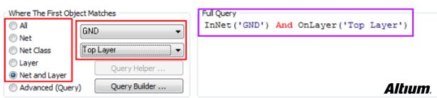 pcb設計之Query語句的應用