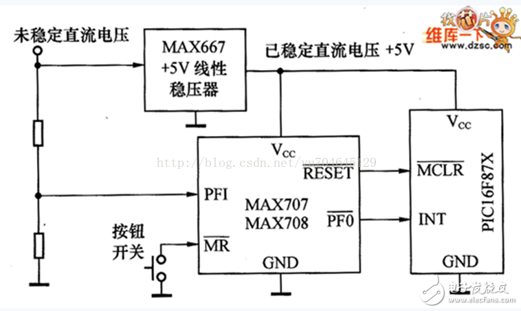 外加電壓檢測復位電路設計方案