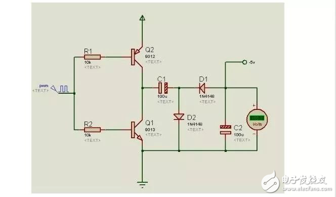 單片機電子電路中常用的兩種負壓產生電路解析