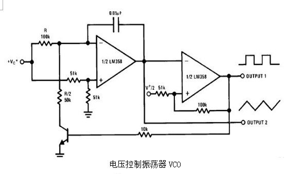 6種簡單電路圖之LM358應用電路圖（直流耦合低通RC有源濾波器 低漂移峰值檢測器）