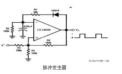 6種簡單電路圖之LM358應用電路圖（直流耦合低通RC有源濾波器 低漂移峰值檢測器）